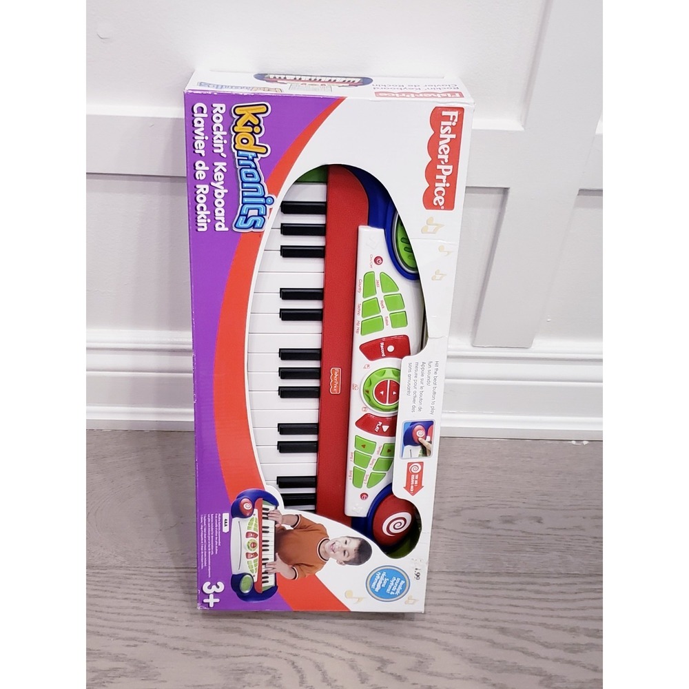 Fisher Price Kidtronics Rock'n Keyboard Education Toy Piano 2009 - New